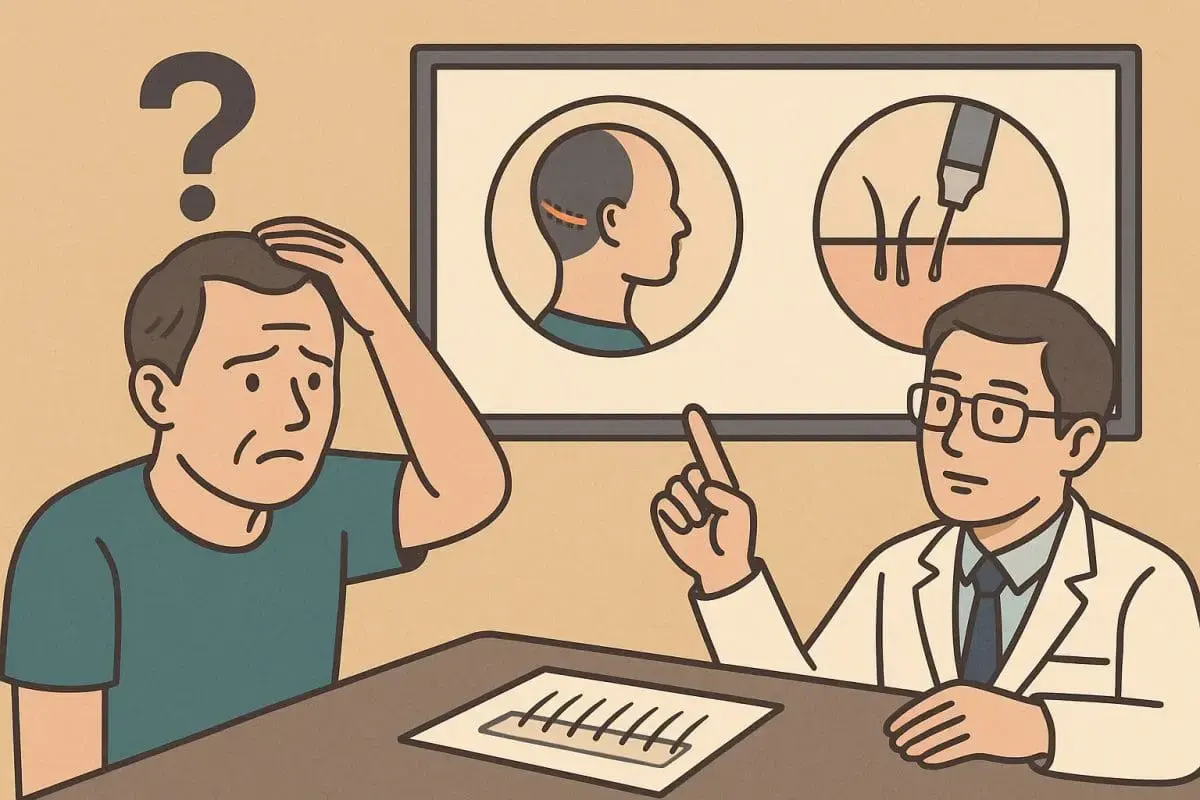 FUT vs. FUE hair transplantation