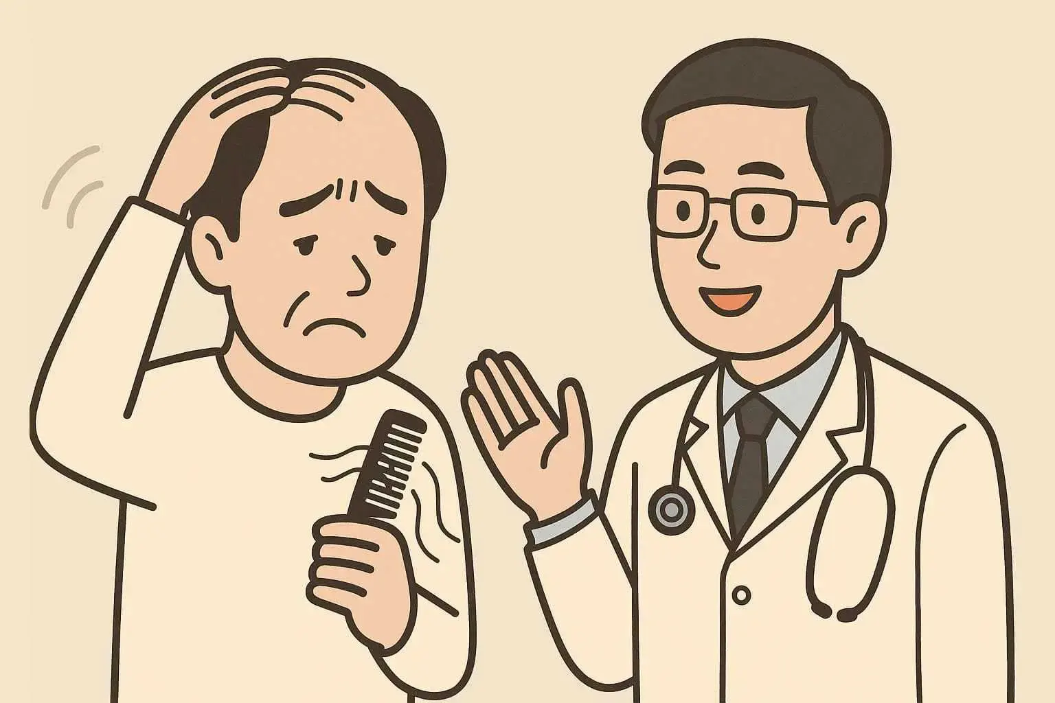 掉发突然变快怎么办？5 大常见原因与检查方法