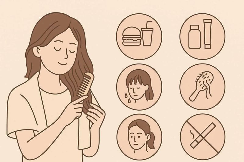 抜け毛を防ぐ習慣は？抜け毛を減らす6つの生活の見直し