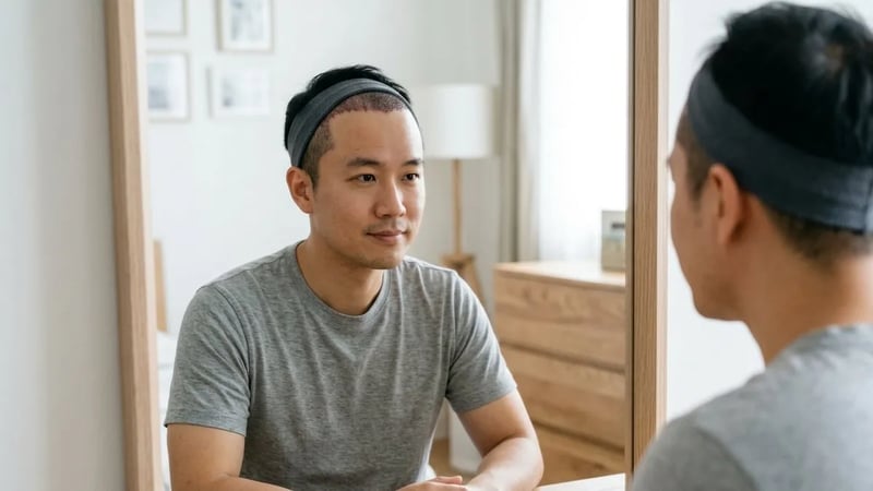 植髮後額頭水腫正常嗎？成因、消腫時間表與預防指南