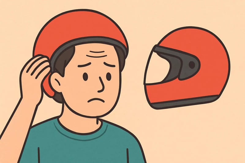 ヘルメットで薄毛になる？抜け毛の原因・対策・受診の目安