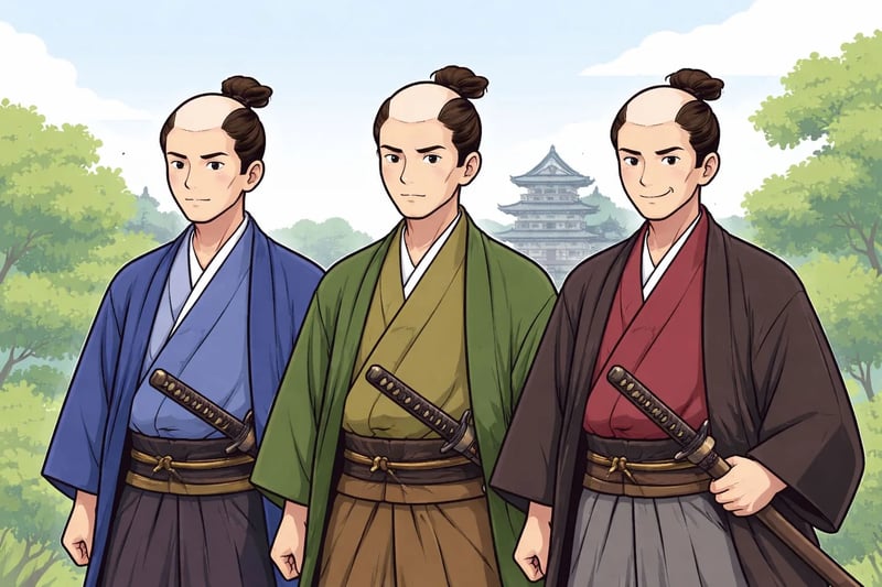 古代日本武士點解係 M 型禿？放心，嗰個唔係雄性禿