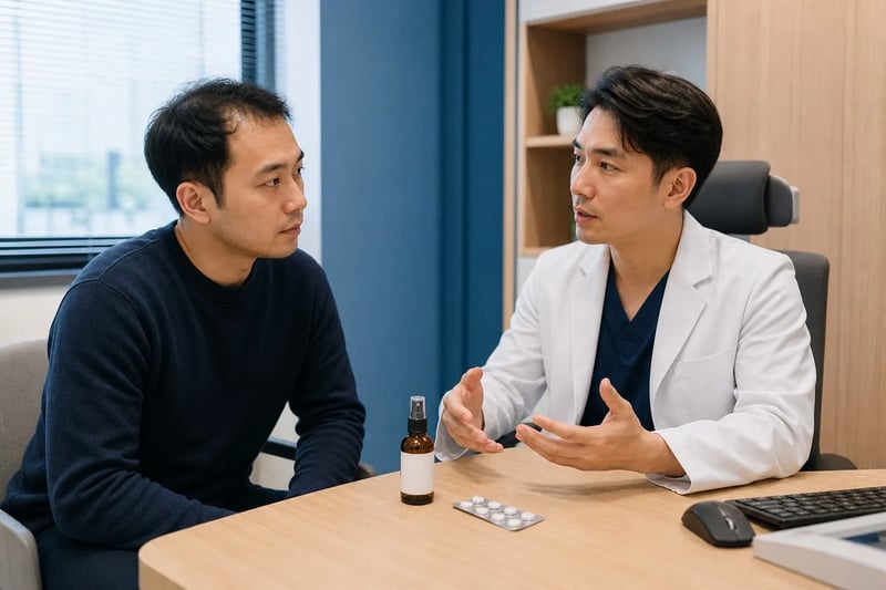外用 Finasteride 係咩？口服、外用同植髮點揀