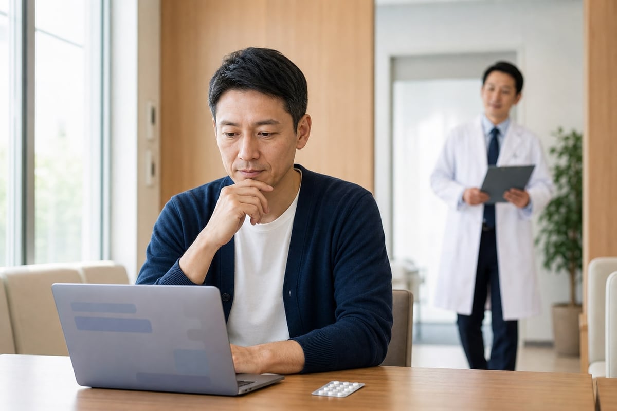 A doctor and patient should assess the benefits, sexual-function concerns, and personal risks of finasteride together